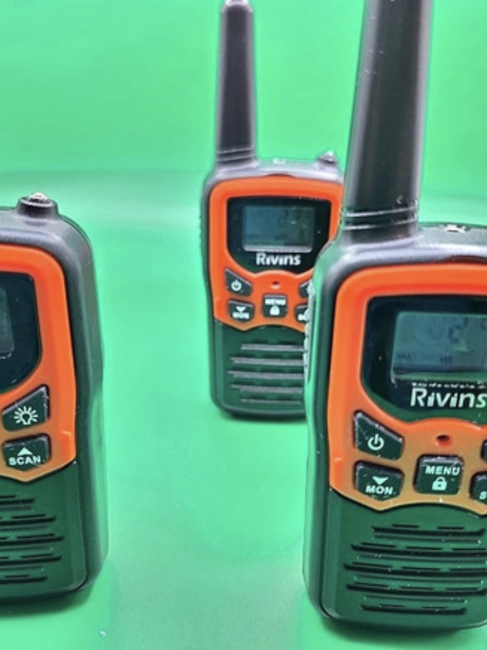 ULTIMATE 5-PACK RIVINS RV-7 2-WAY RADIOS / WALKIE TALKIES - Picture 3 of 9
